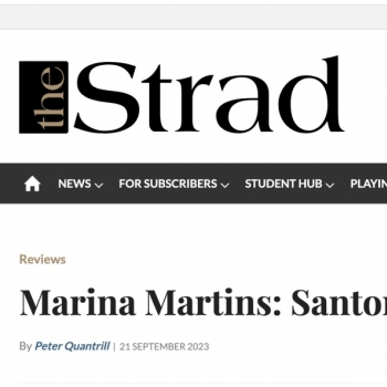 The Strad  |  Crítica CD Santoro